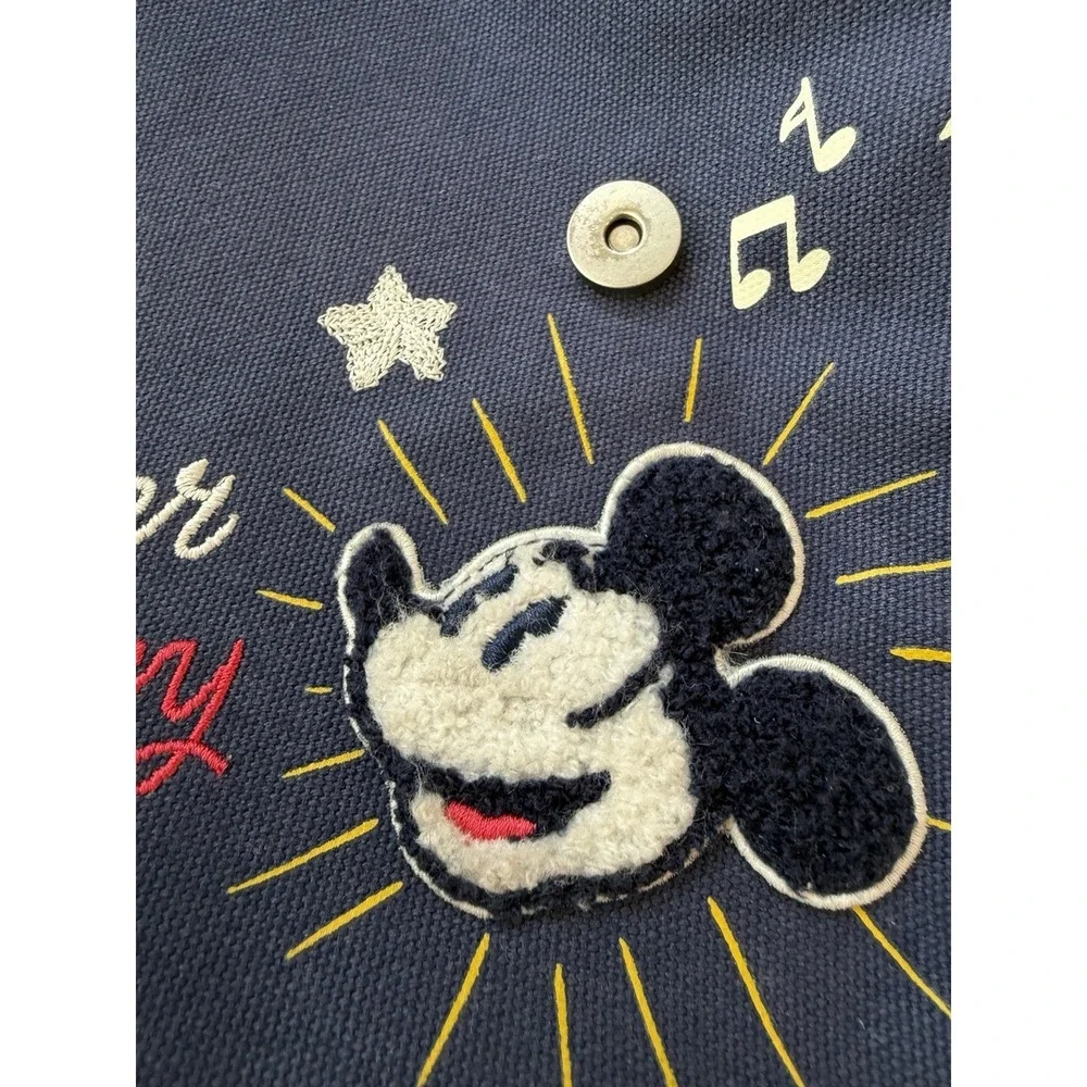 Vintage Disney Bag Plush Lot Mickey Messenger Backpack Goofy Parks Y2K - Picture 10 of 16